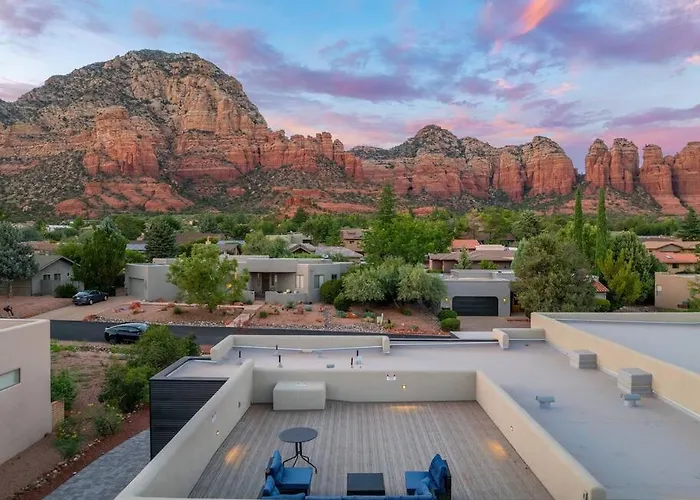 Luxury Mountain Views, Hottub, Rooftop Deck * Sedona
