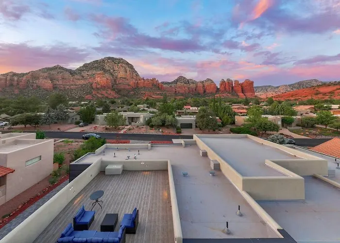 Luxury Mountain Views, Hottub, Rooftop Deck Sedona